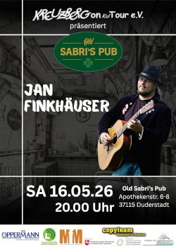 Jan Finkhäuser *live* im Old Sabri's Pub 